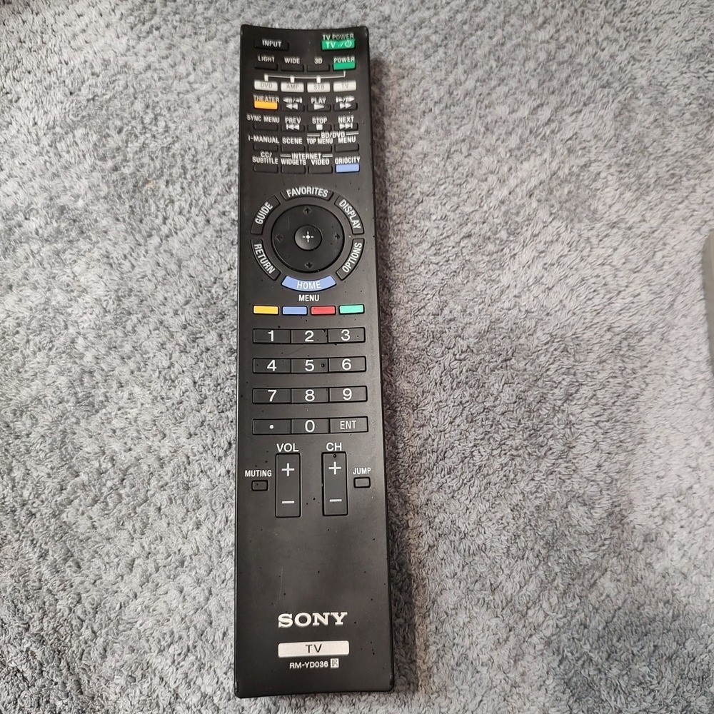 Original Sony‎ RM-YD036 For Bravia LED TV Remote